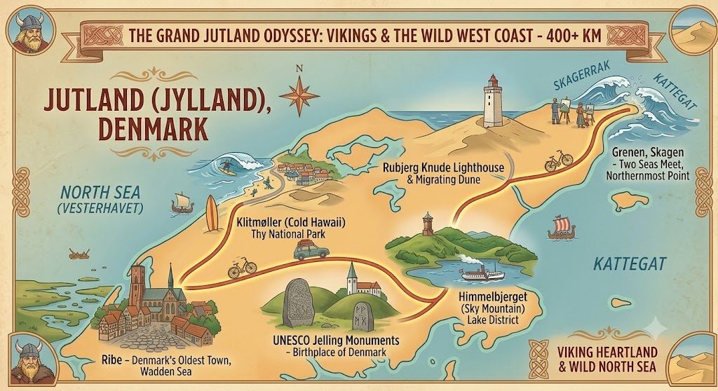 The Grand Jutland Odyssey: Vikings & The Wild West Coast