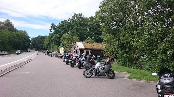 Munkholmkoisken, bike meeting point.
